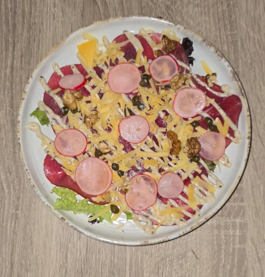 Smoked Beef Carpaccio